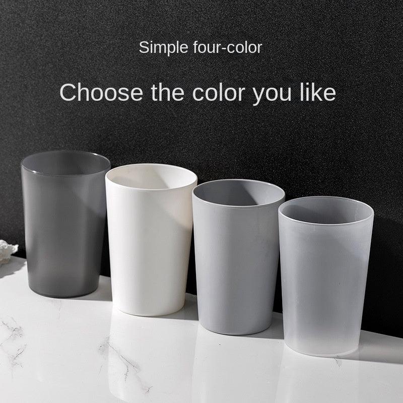 Minimalist Plastic Gargle Cup Toothbrush Cup Bathroom Tumbler