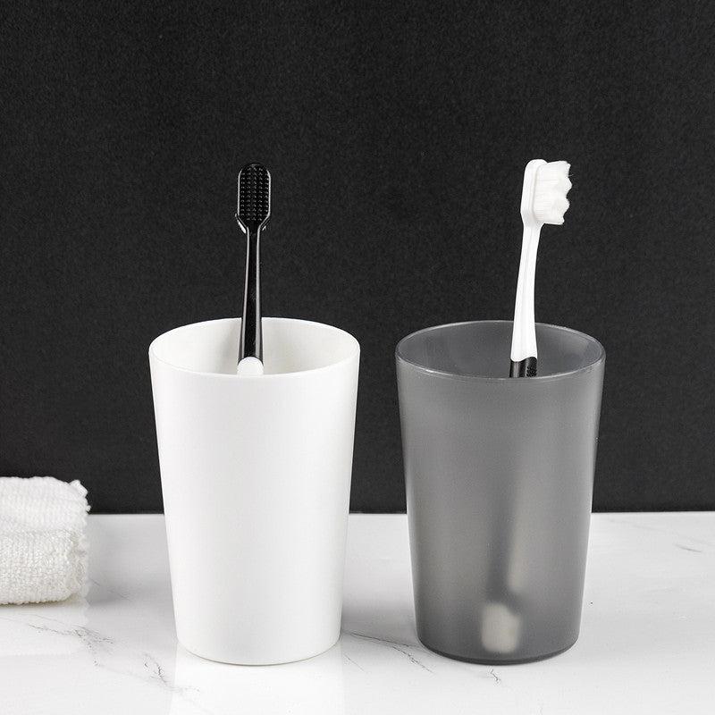 Minimalist Plastic Gargle Cup Toothbrush Cup Bathroom Tumbler