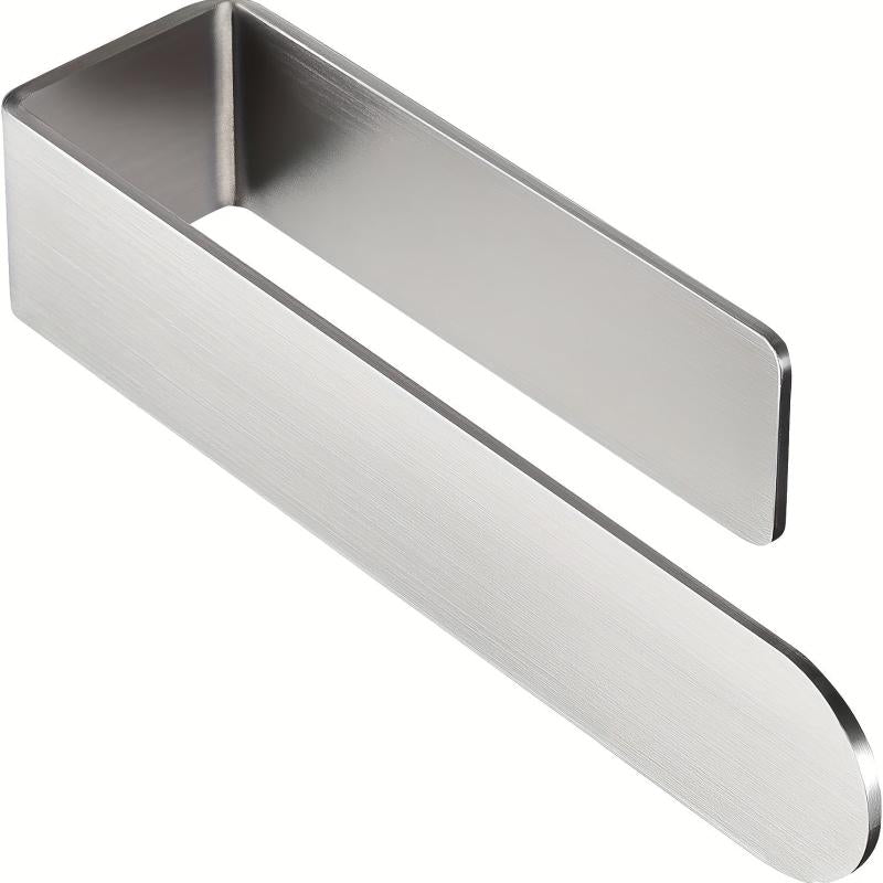 Stainless Steel Towel Bar Adhesive Bathroom Rack Wall Mounted Holder