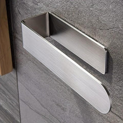 Stainless Steel Towel Bar Adhesive Bathroom Rack Wall Mounted Holder