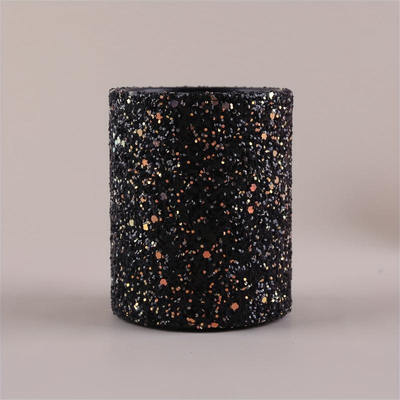 Makeup Brush Storage Bucket Sequin Decorative Eyebrow Pencil Brush Pen Storage