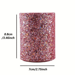 Makeup Brush Storage Bucket Sequin Decorative Eyebrow Pencil Brush Pen Storage