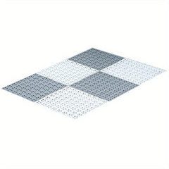 Hollow Out Bathroom Mat Shower Carpet with Drain Holes