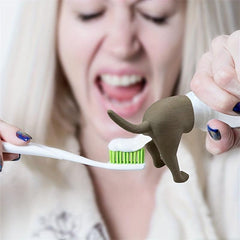 Manual Toothpaste Squeezer Dog Dispenser Bathroom Accessory