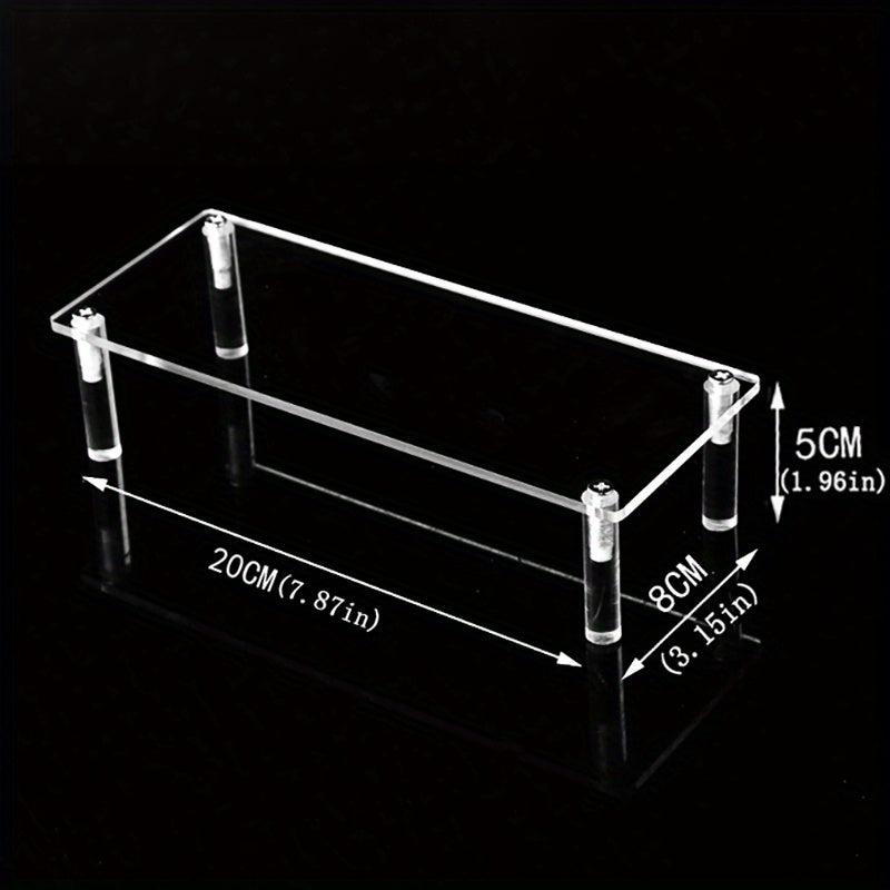 Acrylic Display Stand Pottery Storage Rack Doll Clay Figurine