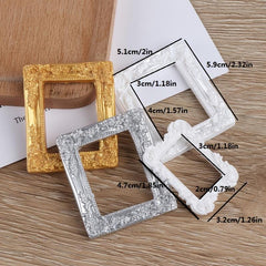 Resin Photo Frame for Wall Hanging and Dollhouse Decor