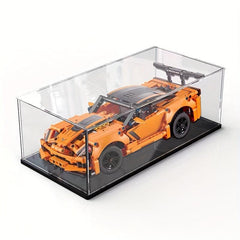 Protect Toy Figurines w/ Transparent Display Box Building Block Storage Cabinet