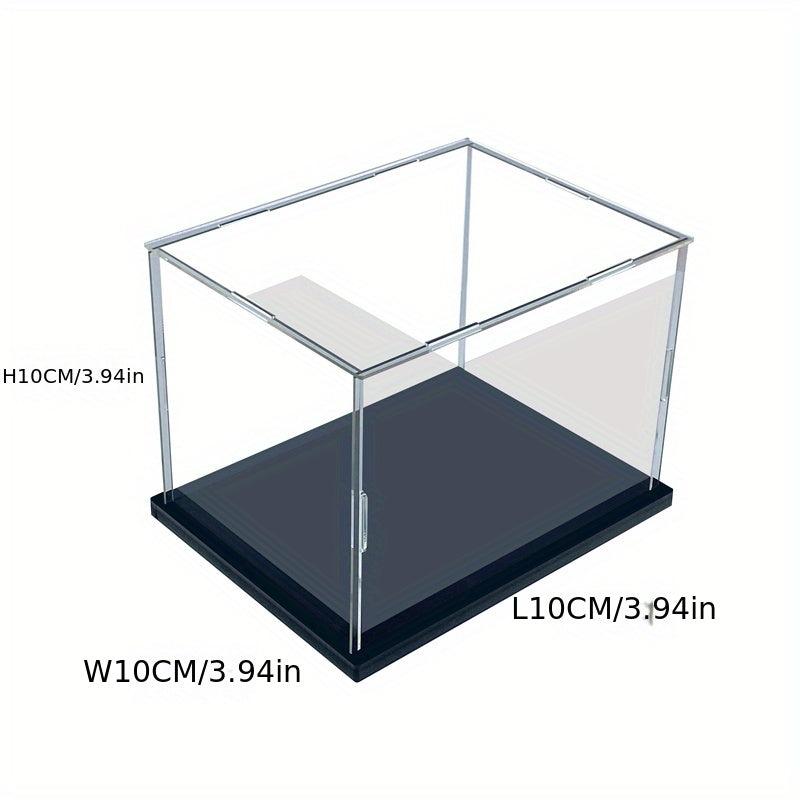 Protect Toy Figurines w/ Transparent Display Box Building Block Storage Cabinet