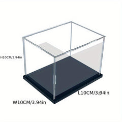 Protect Toy Figurines w/ Transparent Display Box Building Block Storage Cabinet