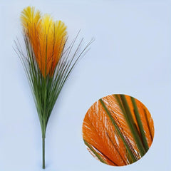 1pc Real Touch Artificial Reed Bouquet for Wedding Party Decor