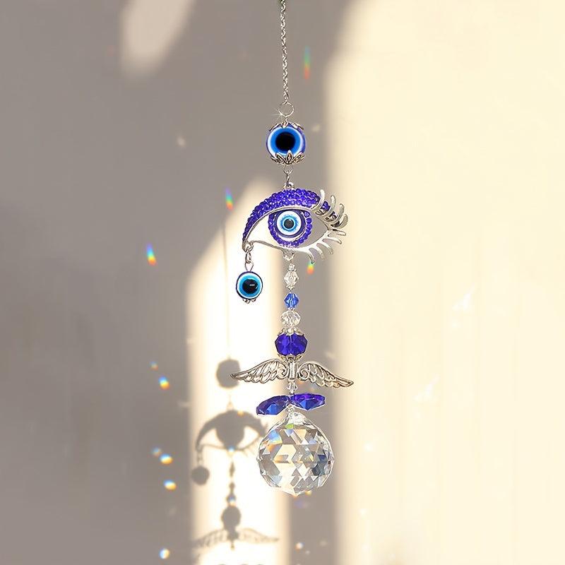 Devil's Eye Crystal Sun Catcher for Home and Parties