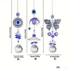 Devil's Eye Crystal Sun Catcher for Home and Parties