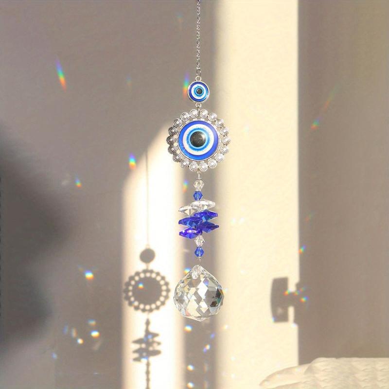 Devil's Eye Crystal Sun Catcher for Home and Parties