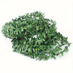 7.5m Artificial Green Plant Wire Rattan Christmas Wreath DIY Decor