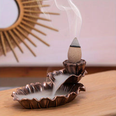 Ceramic Pisces Incense Burner Retro Home Decoration