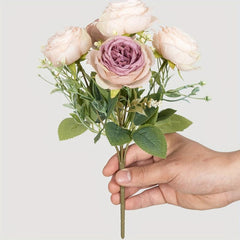 Artificial Peony Bouquet for Wedding Home Decor