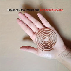 40pcs Natural Sandalwood Coil Traditional Agarwood Home Incense