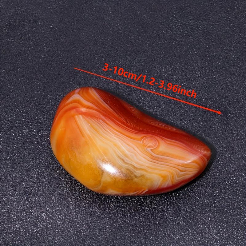 Big Silk Agate Raw Stone Handle Piece No Engraved DIY Jewelry Gemstones