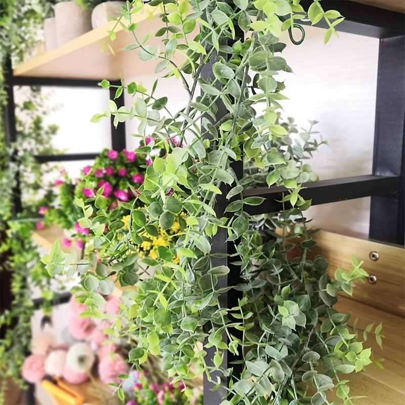 2pcs Artificial Eucalyptus Garland for Home Decor