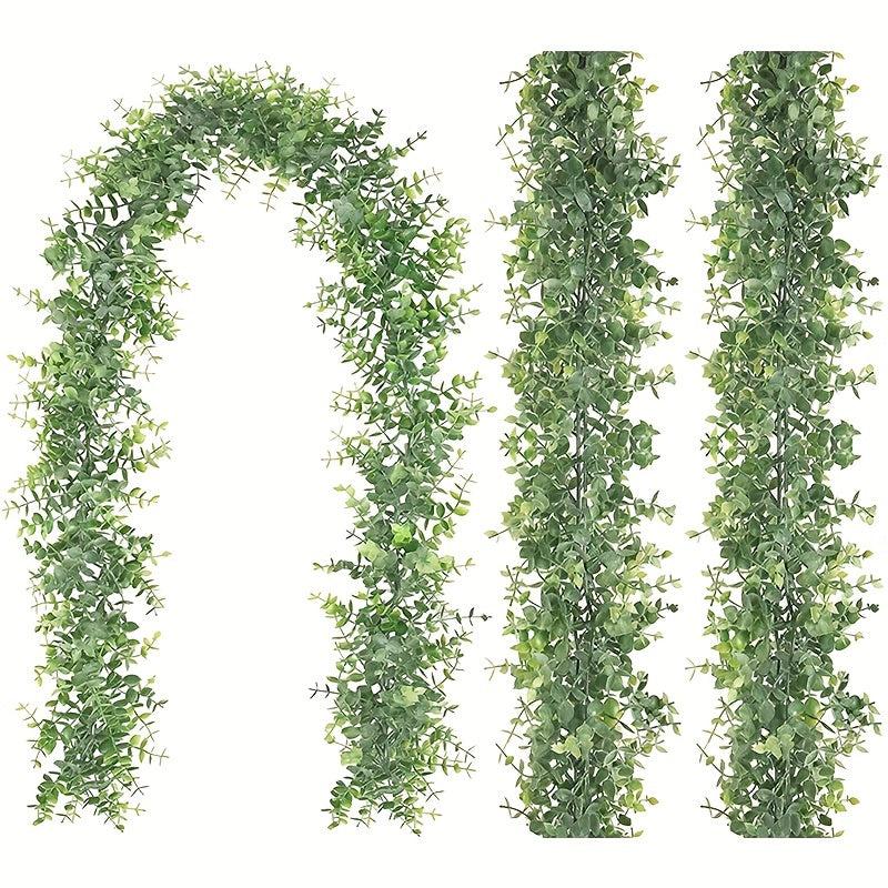 2pcs Artificial Eucalyptus Garland for Home Decor