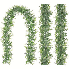 2pcs Artificial Eucalyptus Garland for Home Decor