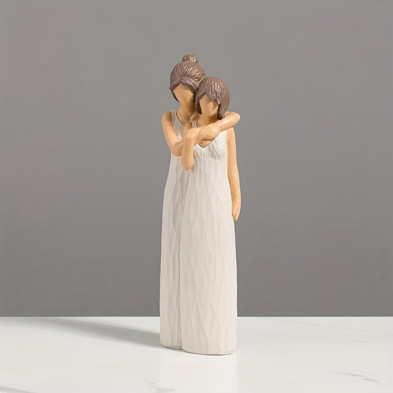 Mother Daughter Figurine Statues - Meaningful Family Mementos