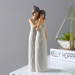 Mother Daughter Figurine Statues - Meaningful Family Mementos