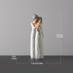 Mother Daughter Figurine Statues - Meaningful Family Mementos