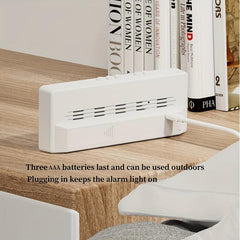 LED Alarm Clock Student Digital Clock Voice Control Dual Snooze