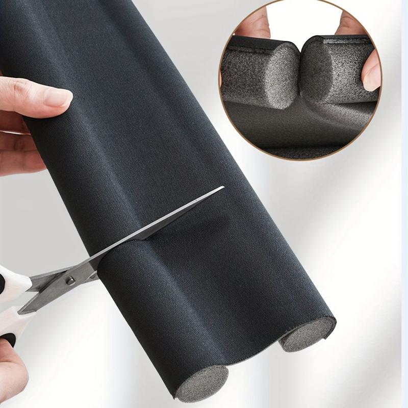 Door Draft Stopper Adhesive Sound Proof Anti Dust Anti Wind Foam Seal Strip
