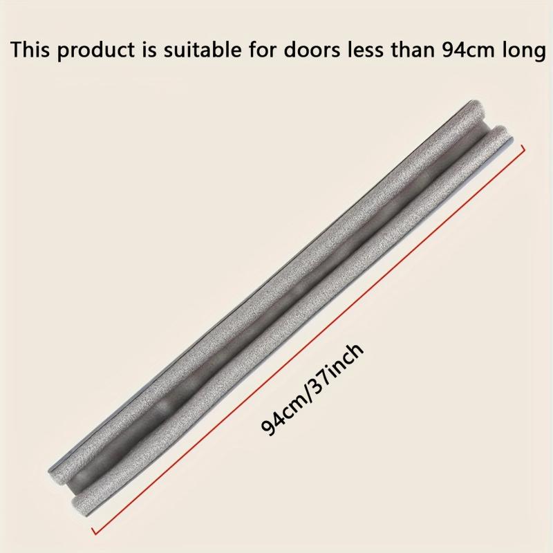 Door Draft Stopper Adhesive Sound Proof Anti Dust Anti Wind Foam Seal Strip