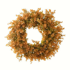 Front Door Artificial Eucalyptus Wreath for Farmhouse Decor