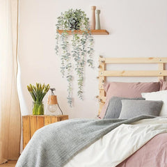 Realistic Hanging Eucalyptus Plant for Indoor and Outdoor Decor