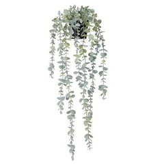 Realistic Hanging Eucalyptus Plant for Indoor and Outdoor Decor