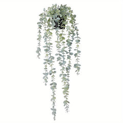 Realistic Hanging Eucalyptus Plant for Indoor and Outdoor Decor