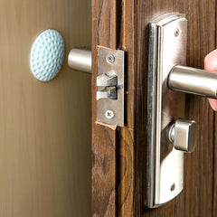 Modern Door Crash Pad Wall Buffer Stop Prevents Damage Anti Collision Guard