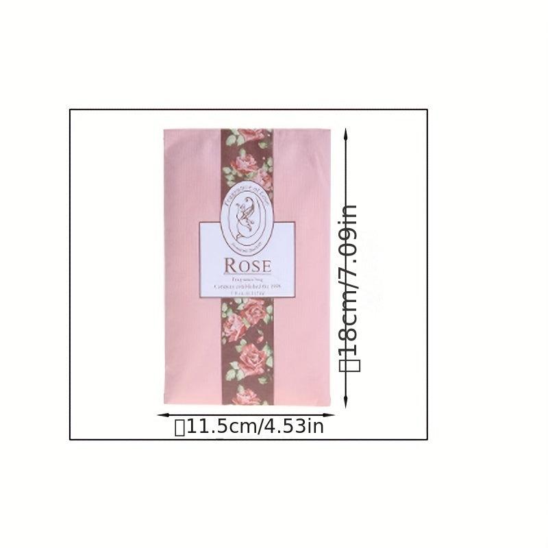 1pc Fragrant Closet Sachet Bag Dried Flower Aromatherapy Rose Lily Lavender
