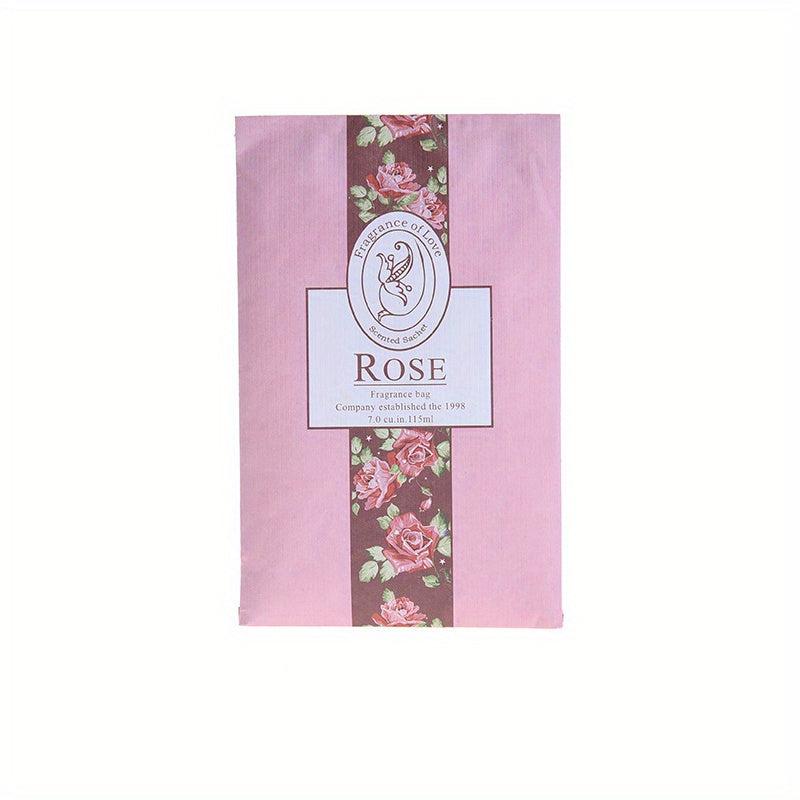 1pc Fragrant Closet Sachet Bag Dried Flower Aromatherapy Rose Lily Lavender