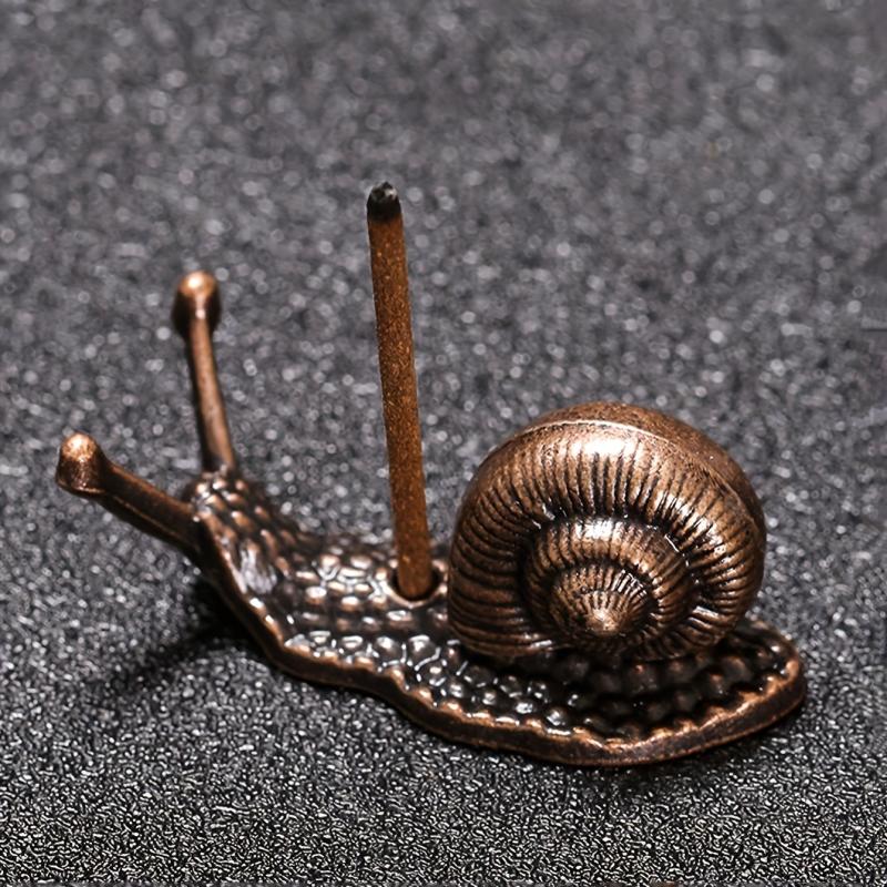 Mini Snail Incense Insert Wire Burner Home Decor