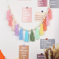 Colorful Birthday Decoration Party Background Garland Banners