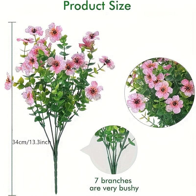 2pcs Artificial Boxwood Flower for Outdoor Garden and Home Decor