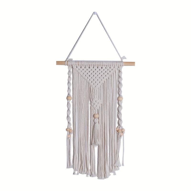 Boho Woven Macrame Tapestry Wall Hanging for Home Decor