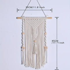 Boho Woven Macrame Tapestry Wall Hanging for Home Decor