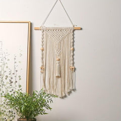 Boho Woven Macrame Tapestry Wall Hanging for Home Decor