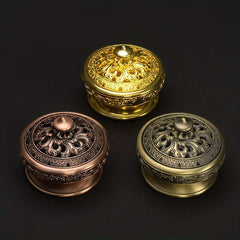 Nepalese Classical Metal Incense Burner Alloy Censer Cone Holder