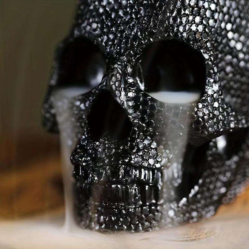 Gothic Hemp Skull Head Pour Over Fragrance Decoration for Halloween