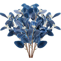 6pcs Eucalyptus Stems Greenery Seeds Home Kitchen Vase Party Decor