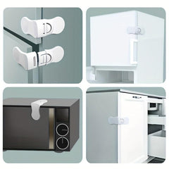 1pc Safety Strap Lock Safety Drawer Lock Hand Cabinet Drawer Locks