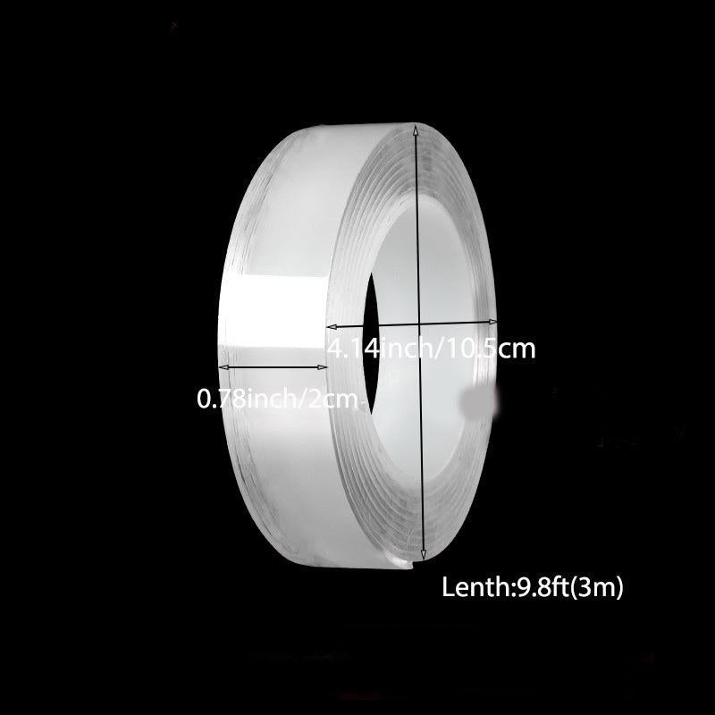 Transparent Nano Tape Washable Reusable Double Sided Adhesive