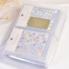 Nail Sticker Album Storage Holder Double-sided Use Nail Art Display Book